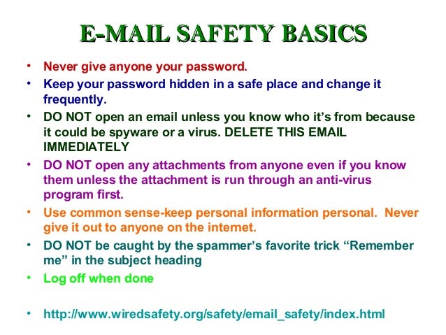 Intro to email for seniors