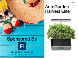 AeroGarden
Harvest Elite
Sponsored By:
#205
 