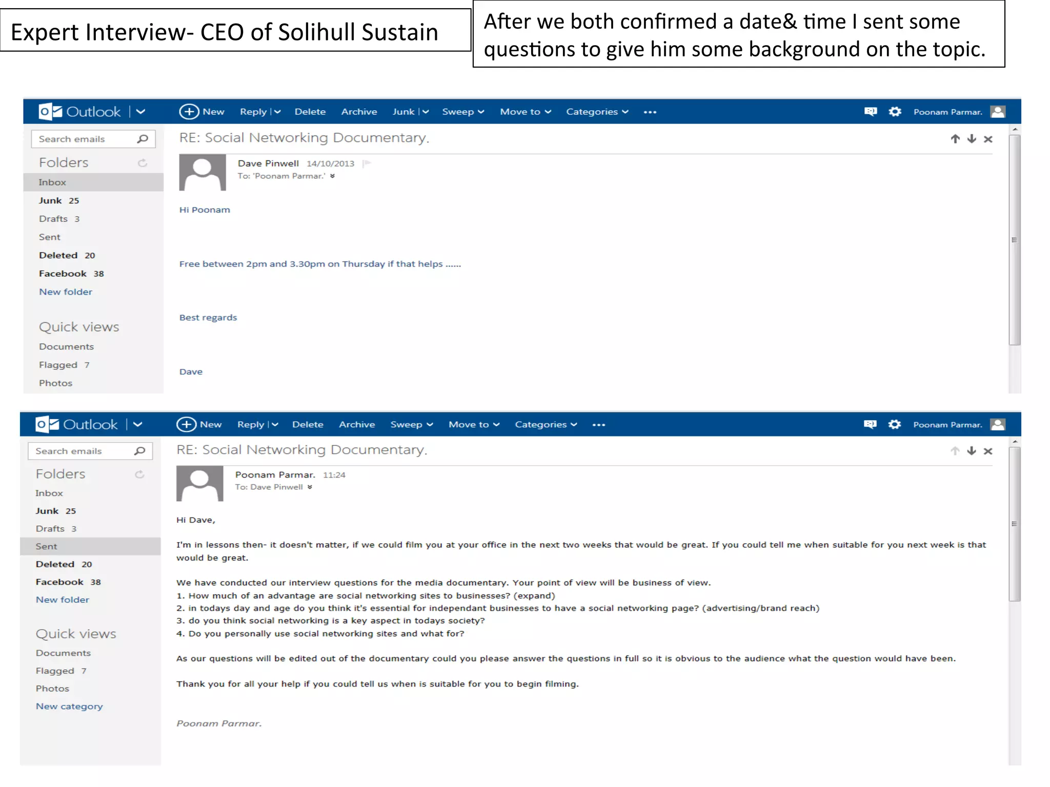 Expert	
  Interview-­‐	
  CEO	
  of	
  Solihull	
  Sustain	
  

APer	
  we	
  both	
  conﬁrmed	
  a	
  date&	
  4me	
  I	
  sent	
  some	
  
ques4ons	
  to	
  give	
  him	
  some	
  background	
  on	
  the	
  topic.	
  	
  

 