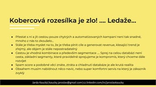 E-mail Restart 2023: Jaroslav Kaucký - Případová studie: Role e-mailingu v segmentu fashion