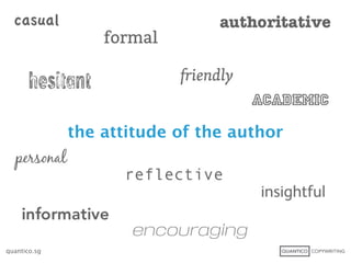 the attitude of the author




quantico.sg
 