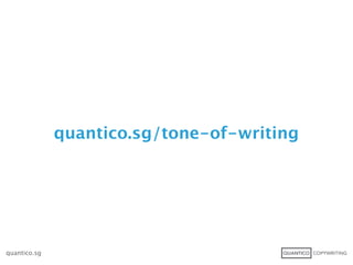 quantico.sg/tone-of-writing




quantico.sg
 