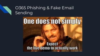 Let's go Phishing with Email!