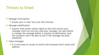 Modification Resolution Emails email security and how to protect your organization | PPTX