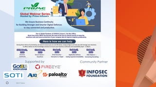 ©2019 FireEye©2019 FireEye
Supported by Community Partner
Global Webinar Series,
Hosted by Prime Infoserv
 