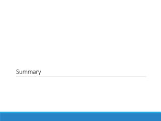 Summary
 