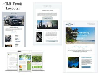 HTML Email
Layouts
 