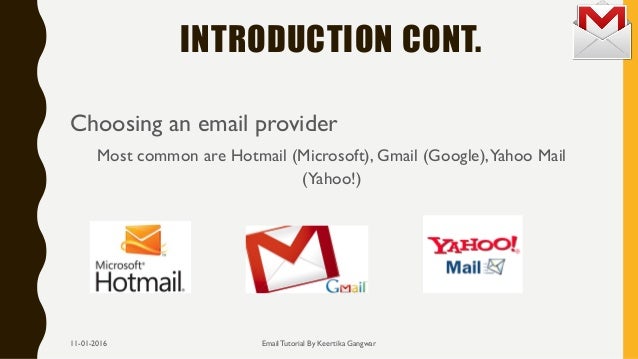 most popular email providers