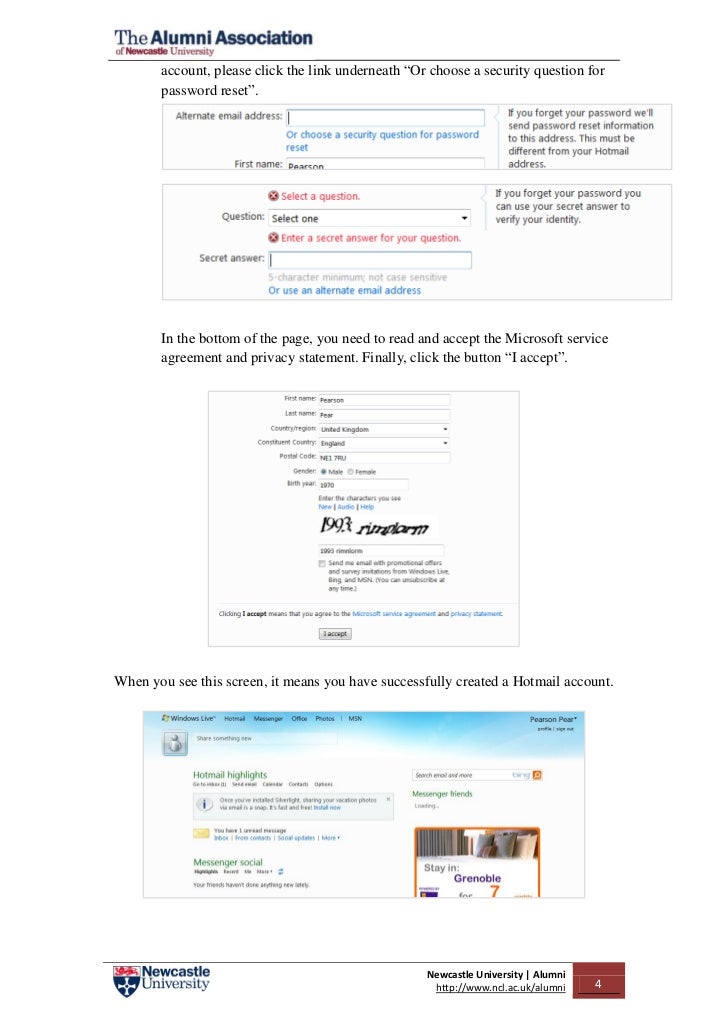 How to Use Email (Hotmail)