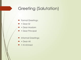 Salutation Options Mastering Effective Email Writing: Formal and Informal Communication ...