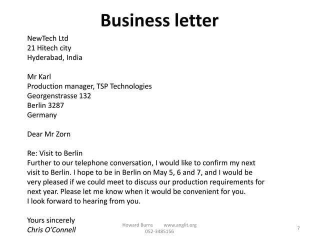 Email writing exercises | PPTX