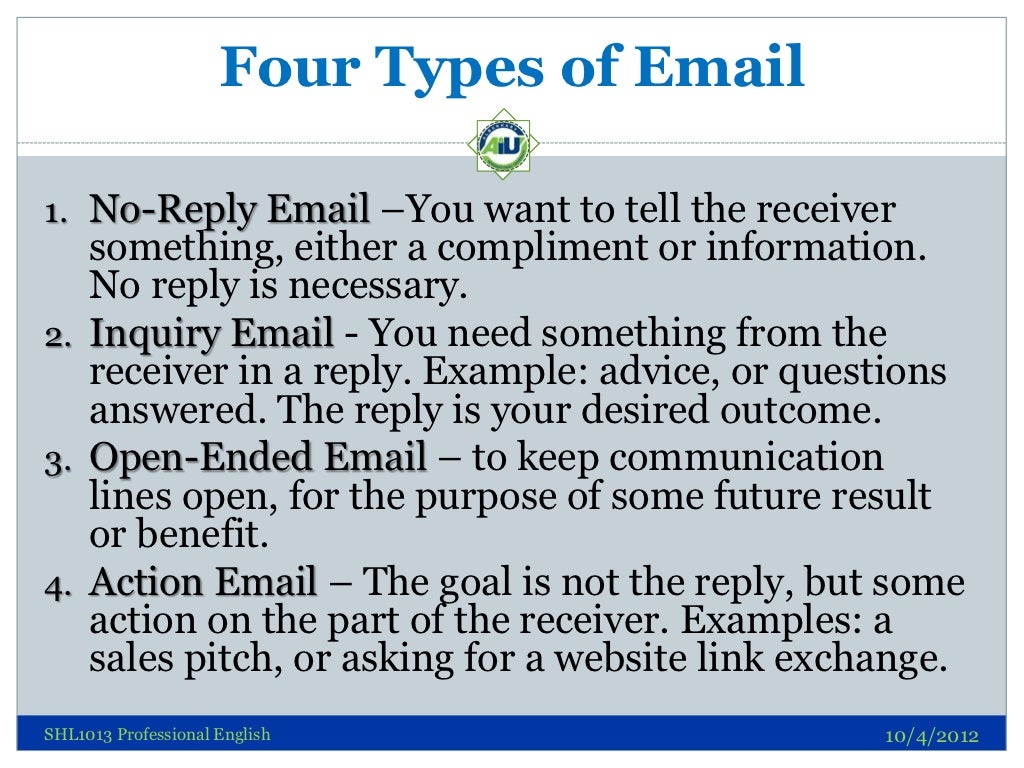 Email Writing Skills