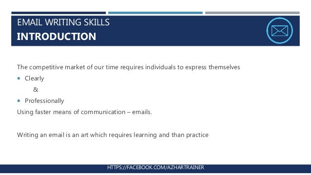 Presentation On Email Writing Skills -