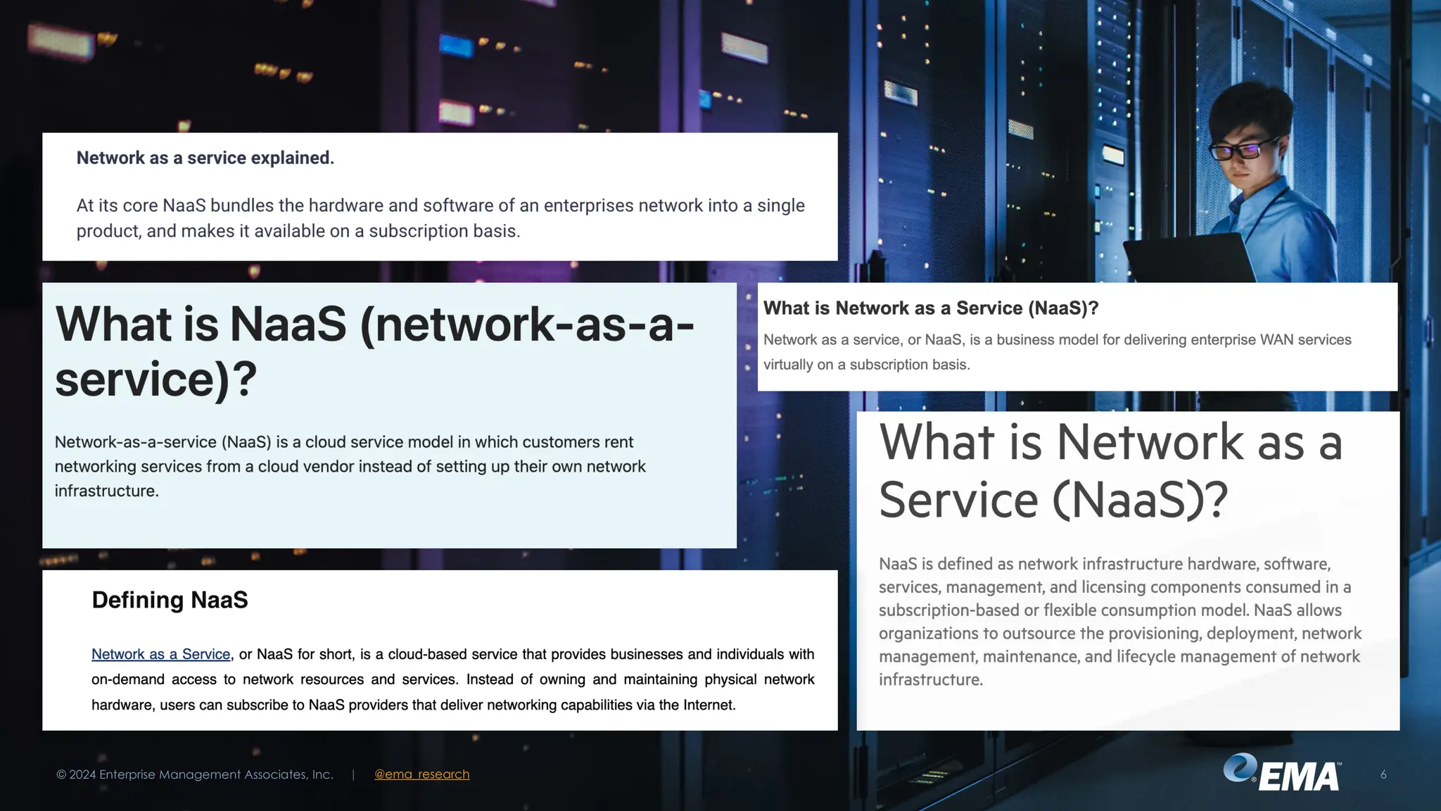 | @ema_research
© 2024 Enterprise Management Associates, Inc.
6
| @ema_research 6
 