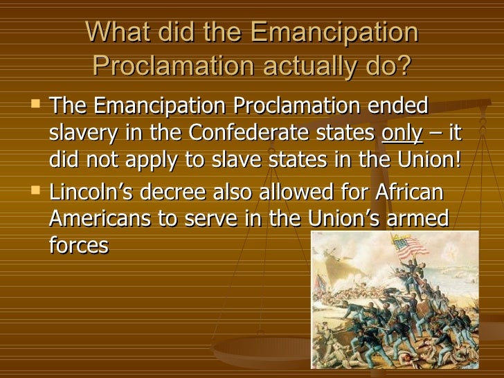 Emancipation Proclamation emancipation-proclamation