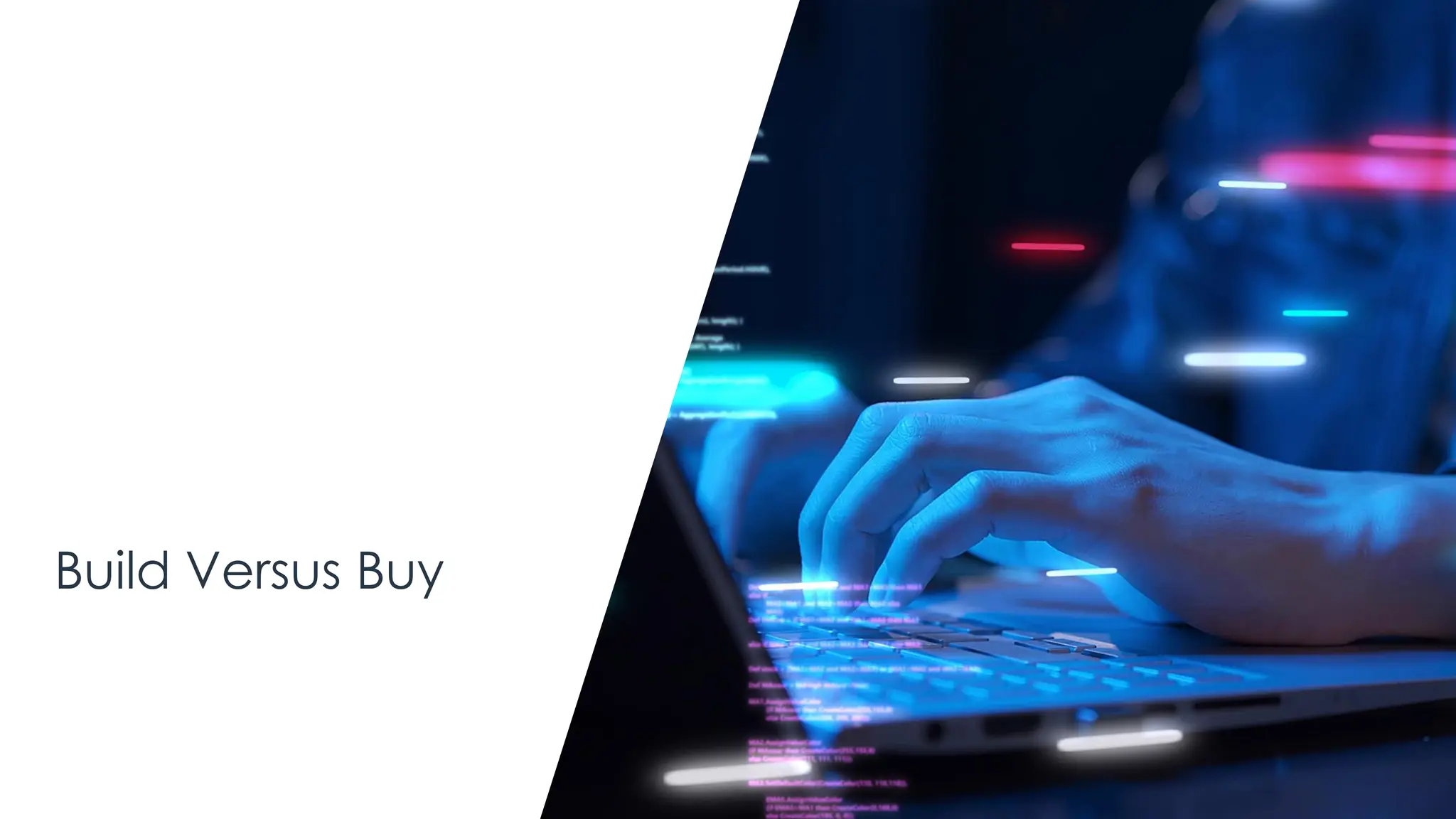 | @ema_research
Build Versus Buy
 