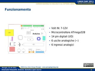 Arduino: domotica OpenSource | PPT