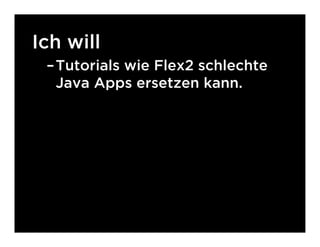 Emanzipiertes JavaScript und das Coming Out der Flash Community