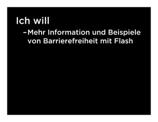 Emanzipiertes JavaScript und das Coming Out der Flash Community