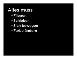 Emanzipiertes JavaScript und das Coming Out der Flash Community