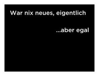 Emanzipiertes JavaScript und das Coming Out der Flash Community