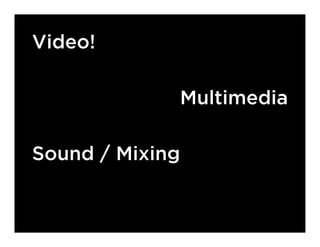 Emanzipiertes JavaScript und das Coming Out der Flash Community