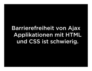Emanzipiertes JavaScript und das Coming Out der Flash Community