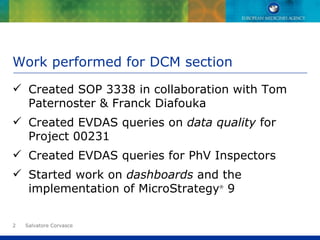EudraVigilance DAS - Presentation | PPT