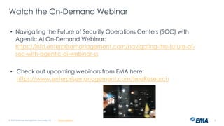 Navigating the Future of Security Operations Centers (SOC) with Agentic ...