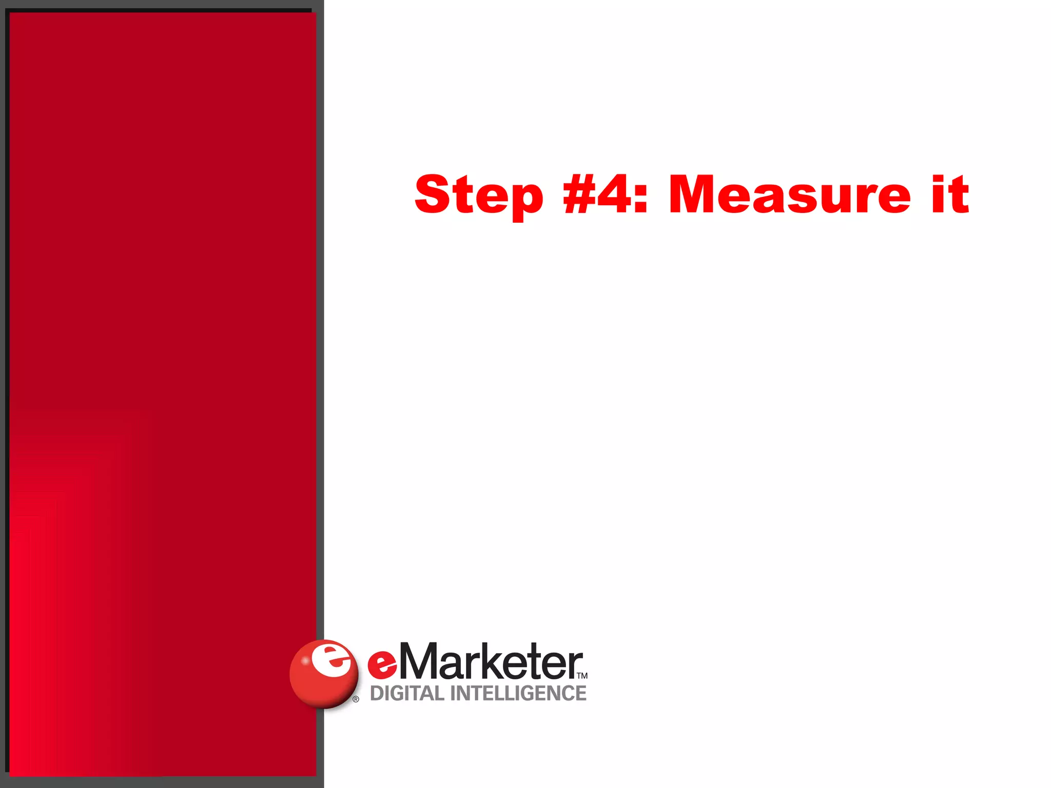 Step #4: Measure it 