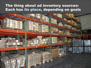 Traditional advertising looks for content that aligns with brand goals and image