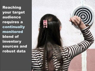 Caveat: may provide only a small audience eligible for retargeting