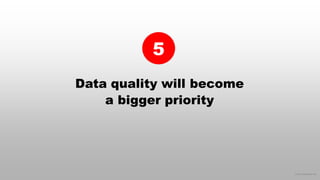 © 2016 eMarketer Inc.
Data quality will become
a bigger priority
5
 
