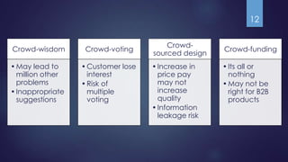 Wikinomics: crowdsharing and innovation | PPTX