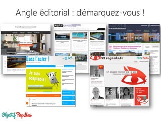 Angle éditorial : démarquez-vous !
 