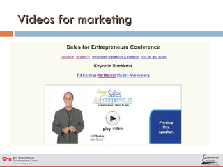 Videos for marketing 