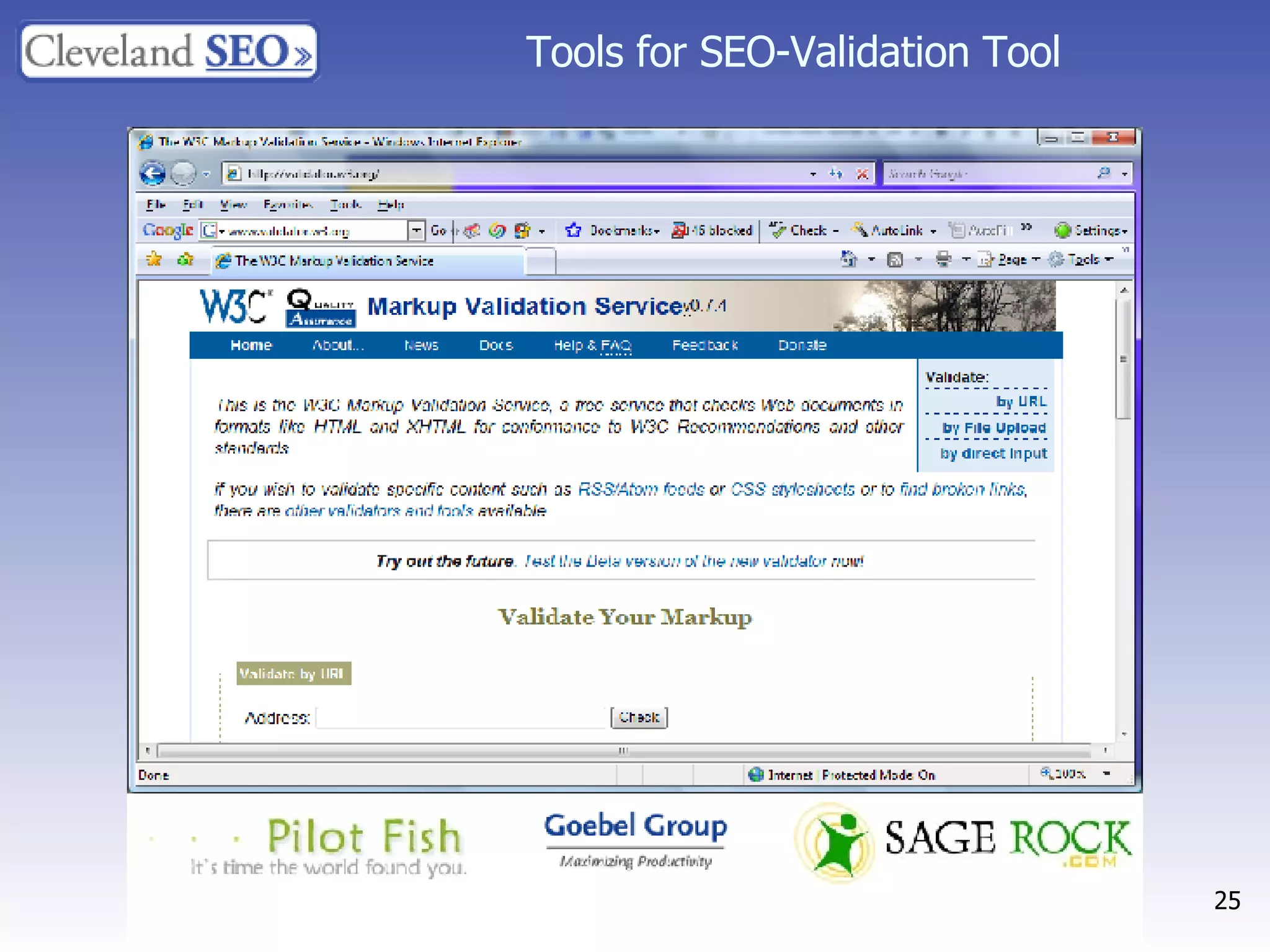 Tools for SEO-Validation Tool 