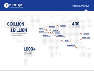 About Emarsys
 