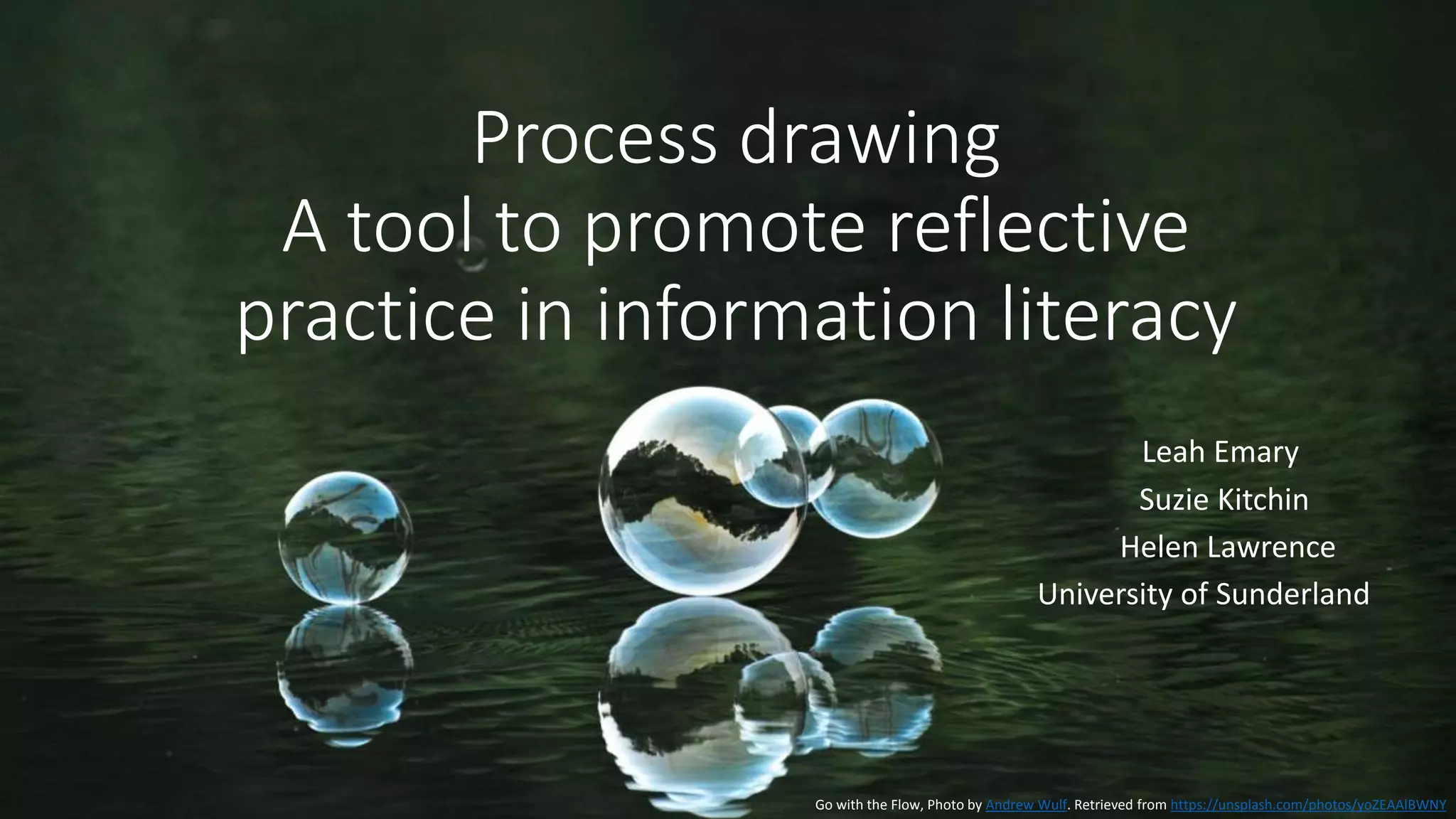 Tools For Reflective Process Process drawing: a tool to promote reflective practice in information ...