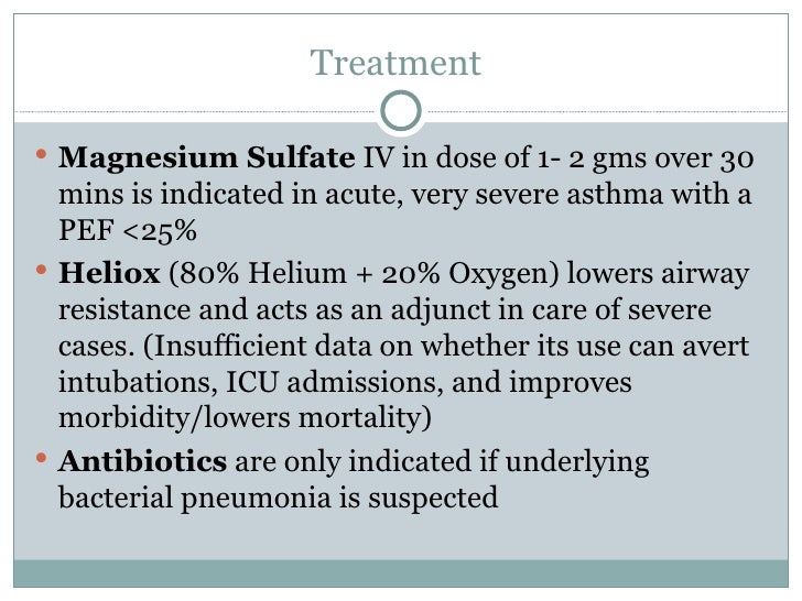 ED Management of Asthma