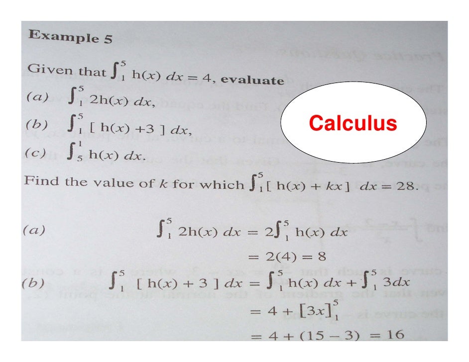 Additional mathematics