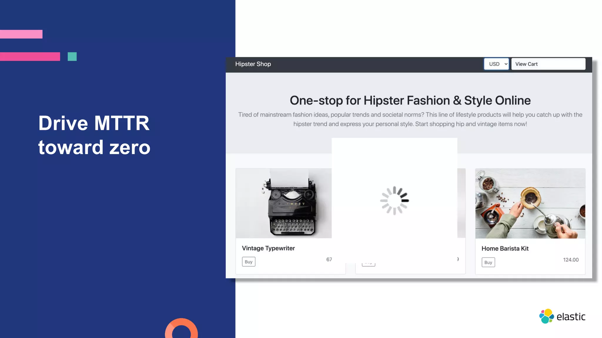 Drive MTTR
toward zero
 