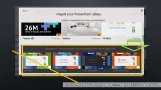 Importante elegir un theme para comenzar el trabajo de edición 
 