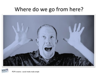 Where do we go from here? 