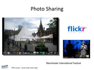 Photo Sharing Manchester International Festival 
