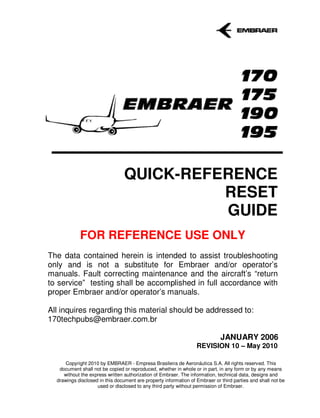 Emb170 190 Qrrg Rev10 | PDF