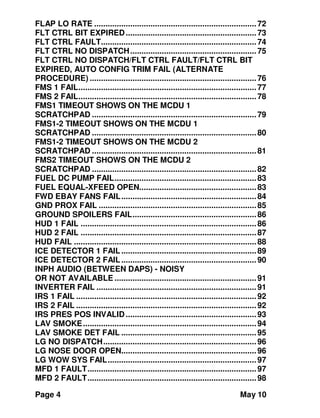 Emb170 190 Qrrg Rev10 | PDF
