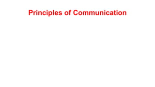 Principles of Communication
 