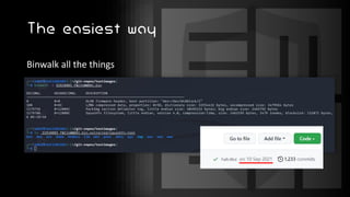 The easiest way
Binwalk all the things
 