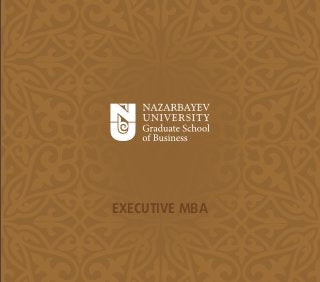 EXECUTIVE MBA
 